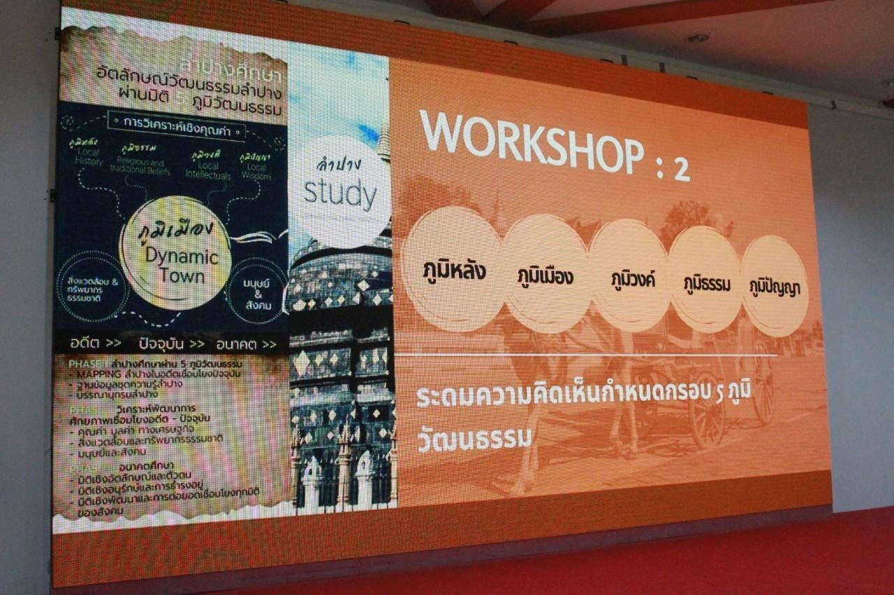 การประชุมกลุ่มย่อย การพัฒนาพื้นที่การเรียนรู้และพิพิธภัณฑ์มีชีวิตย่านสบตุ๋ย